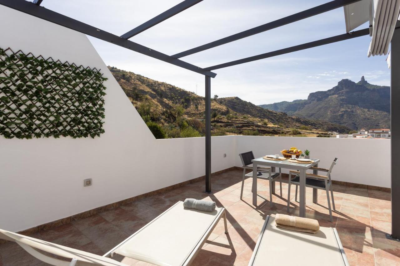 Casa Maria With Roque Nublo View Apartamento Tejeda  Exterior foto